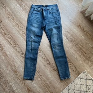 Express stretch denim skinny jeans